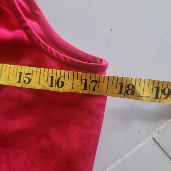 J Crew Factory Barbie Core Sz 0 Fuschia Hot Pink Sleeveless EUC Top - Picture 7 of 11